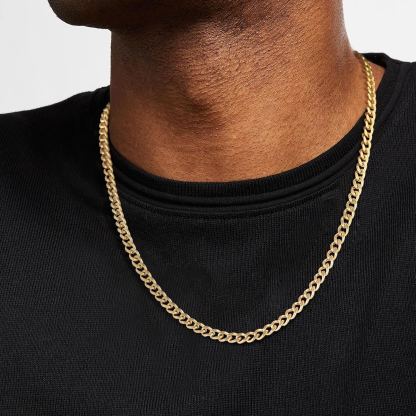 Miami Cuban Link Chain Necklace 4.8/6/10/14MM Chain for Men