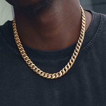 Miami Cuban Link Chain Necklace 4.8/6/10/14MM Chain for Men