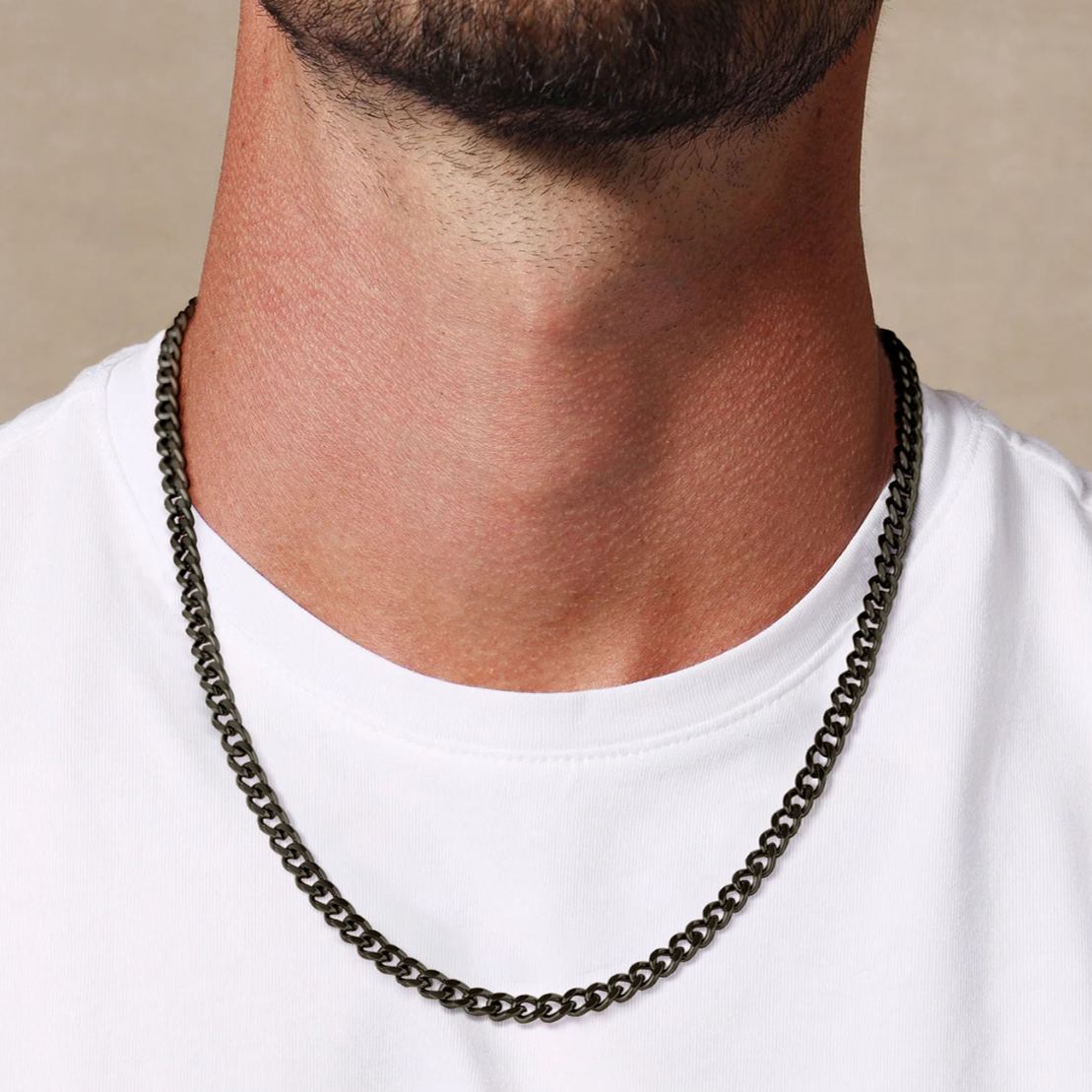Miami Cuban Link Chain Necklace 4.8/6/10/14MM Chain for Men