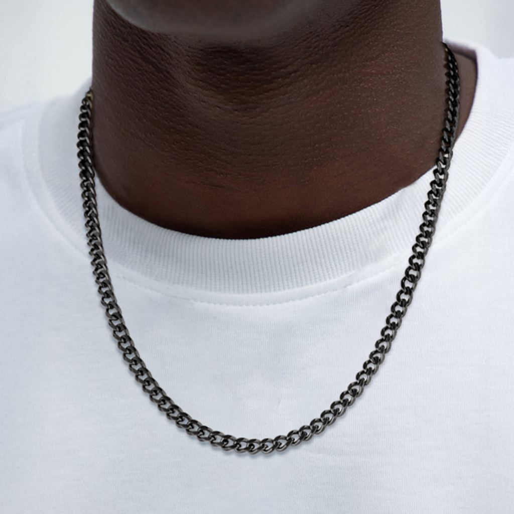 Miami Cuban Link Chain Necklace 4.8/6/10/14MM Chain for Men