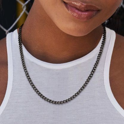 Miami Cuban Link Chain Necklace 4.8/6/10/14MM Chain for Men