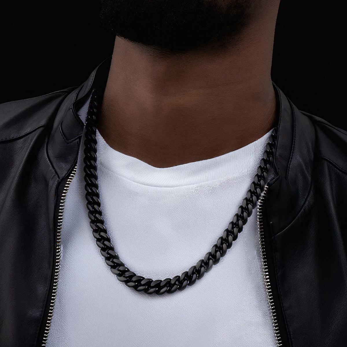 Miami Cuban Link Chain Necklace 4.8/6/10/14MM Chain for Men