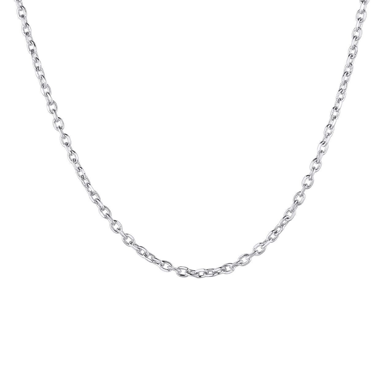 Stainless Steel Rolo Cable Chain For Men Women 3/5/7/9/12mm