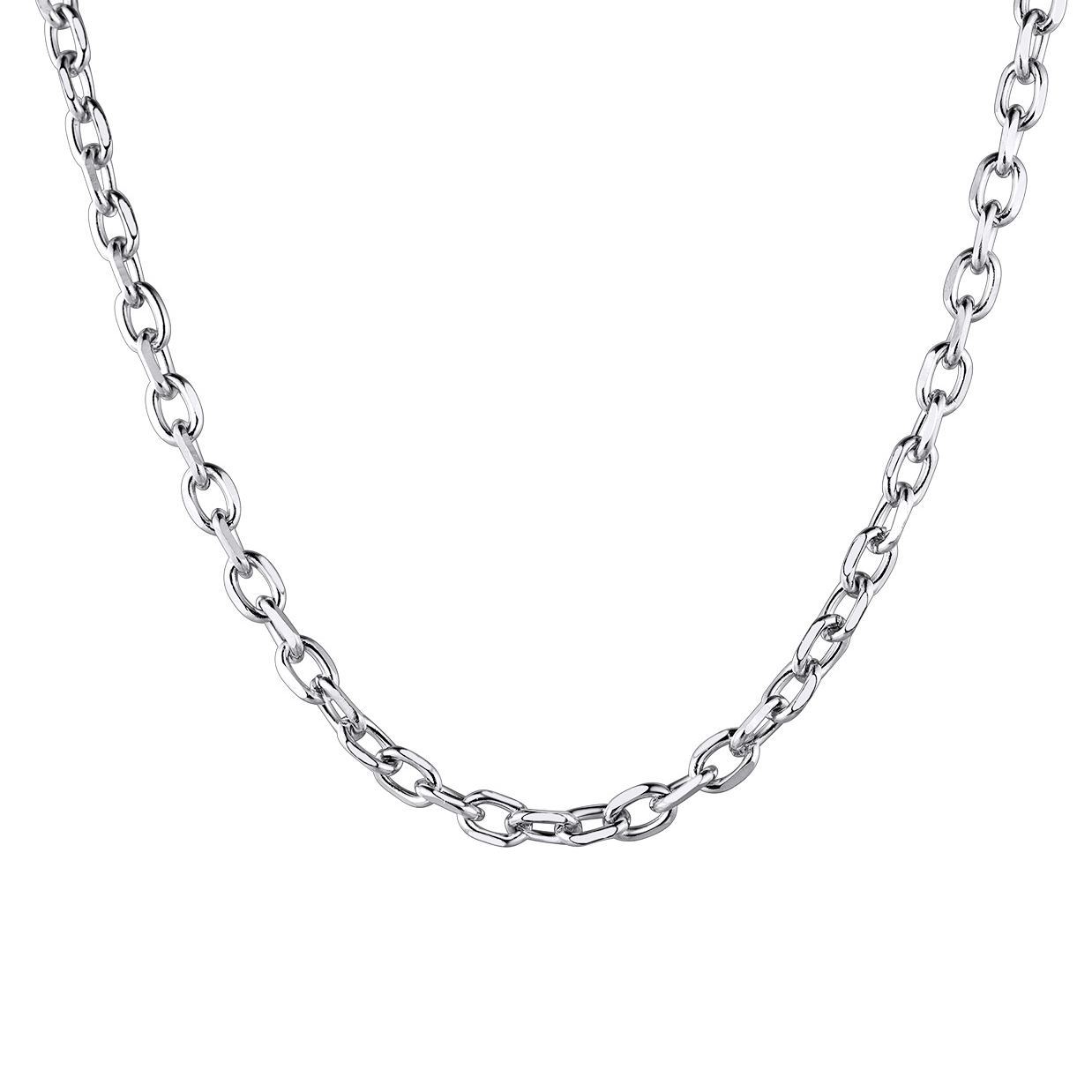Stainless Steel Rolo Cable Chain For Men Women 3/5/7/9/12mm