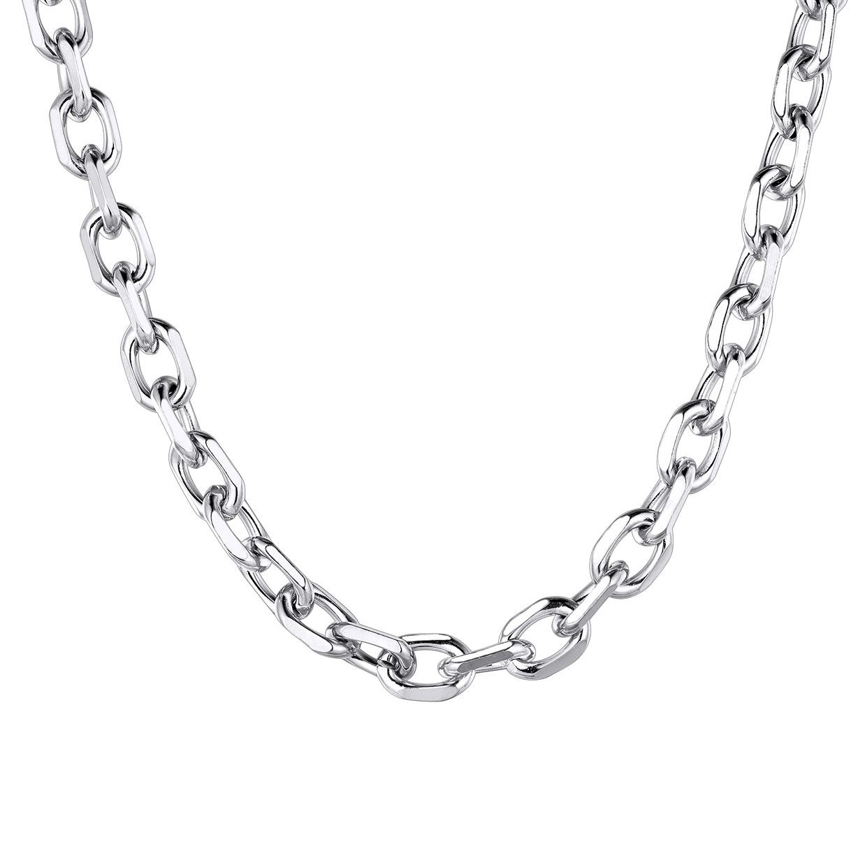 Stainless Steel Rolo Cable Chain For Men Women 3/5/7/9/12mm