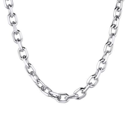Stainless Steel Rolo Cable Chain For Men Women 3/5/7/9/12mm