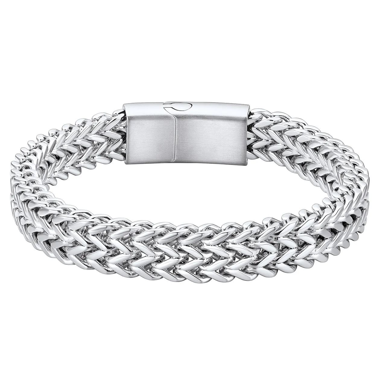 10mm Black Men's Chain Bracele