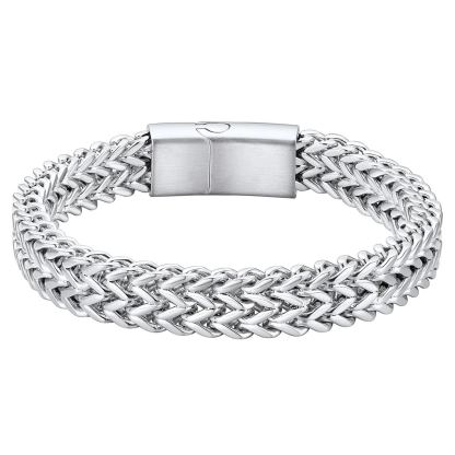 10mm Black Men's Chain Bracele