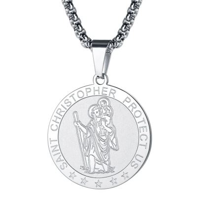 Mens St Christopher Necklace