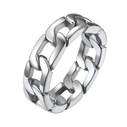 Stainless steel link ring