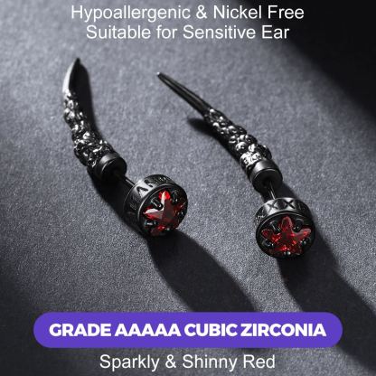 Viking Nordic Punk Studs Earrings For Him&Her