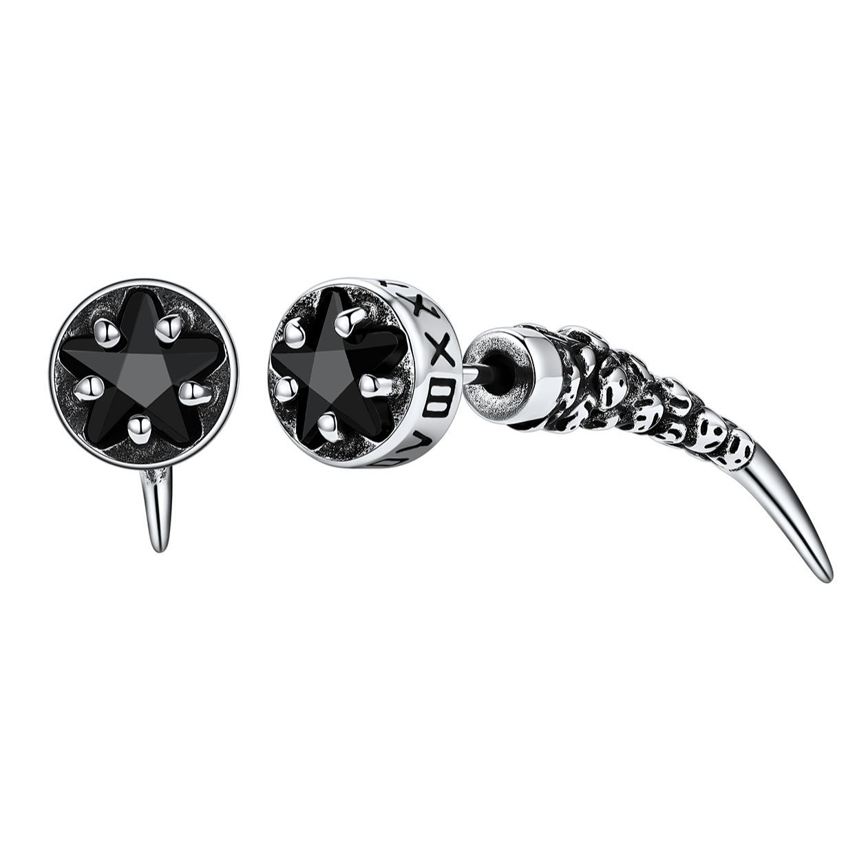 Viking Nordic Punk Studs Earrings For Him&Her