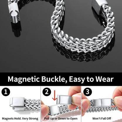 How to Open the Clasp with Franco Curb Chain Bracelet