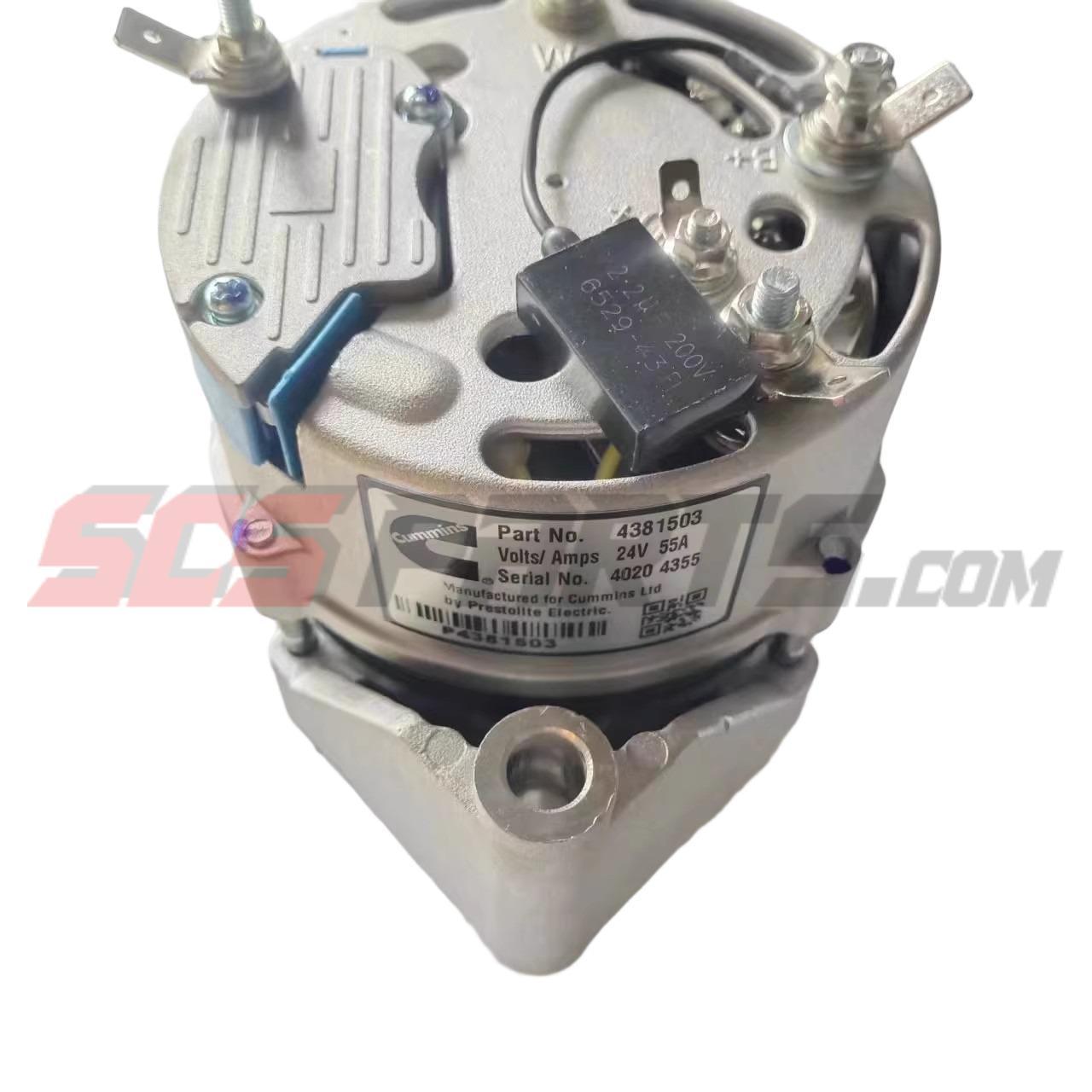 Alternador 4381503 de 24 V y 55 A