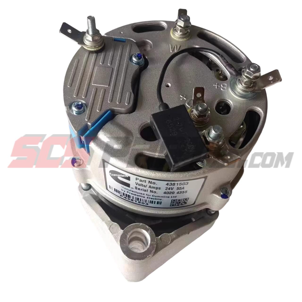 Alternador 4381503 de 24 V y 55 A