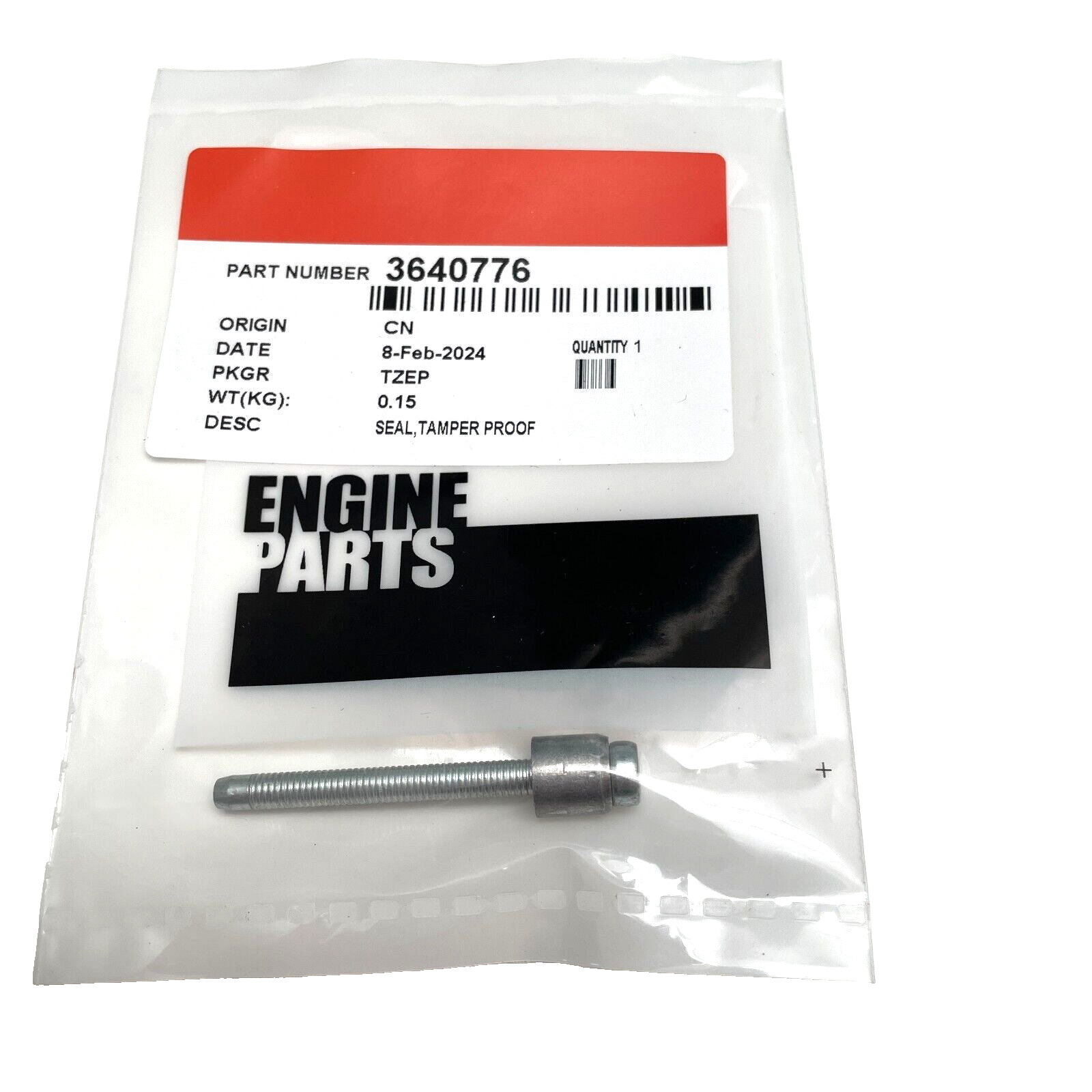 3640776 Tamper Proof Seal