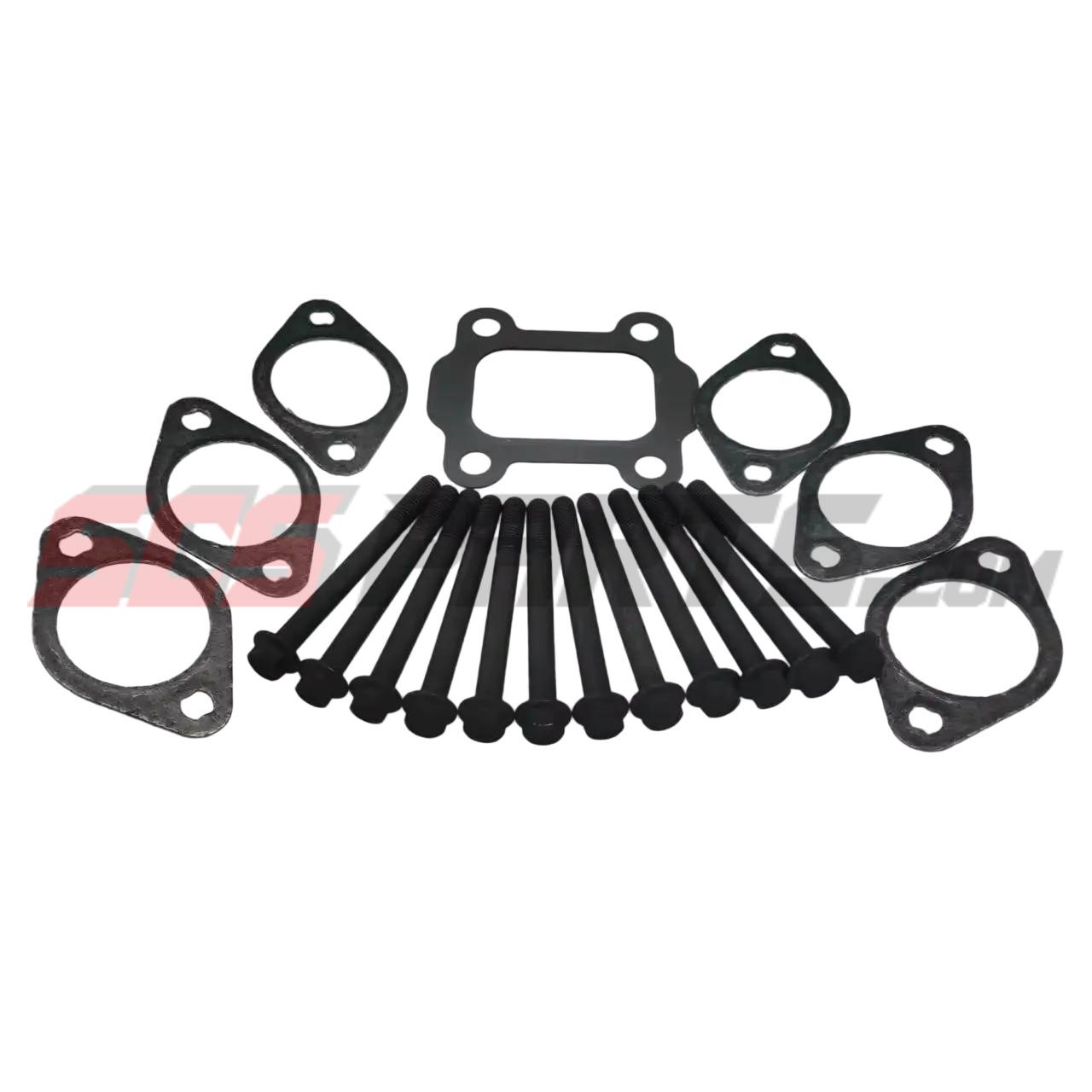 Cummins 3102314 3818121 3328948 Turbocharger Gasket&Screw Kit