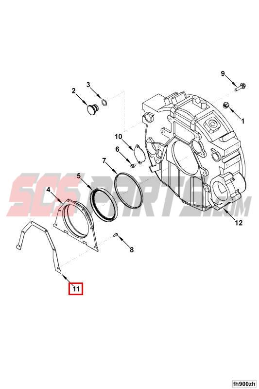 3926126 Rear Crankshaft Oil Seal kit
