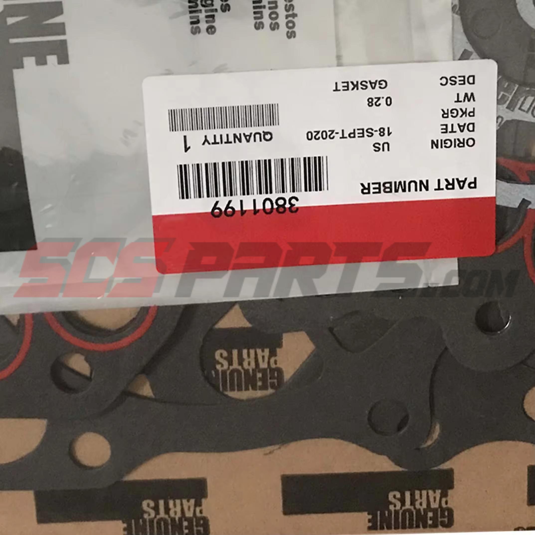 3801199 Oil Cooler Seal Kit