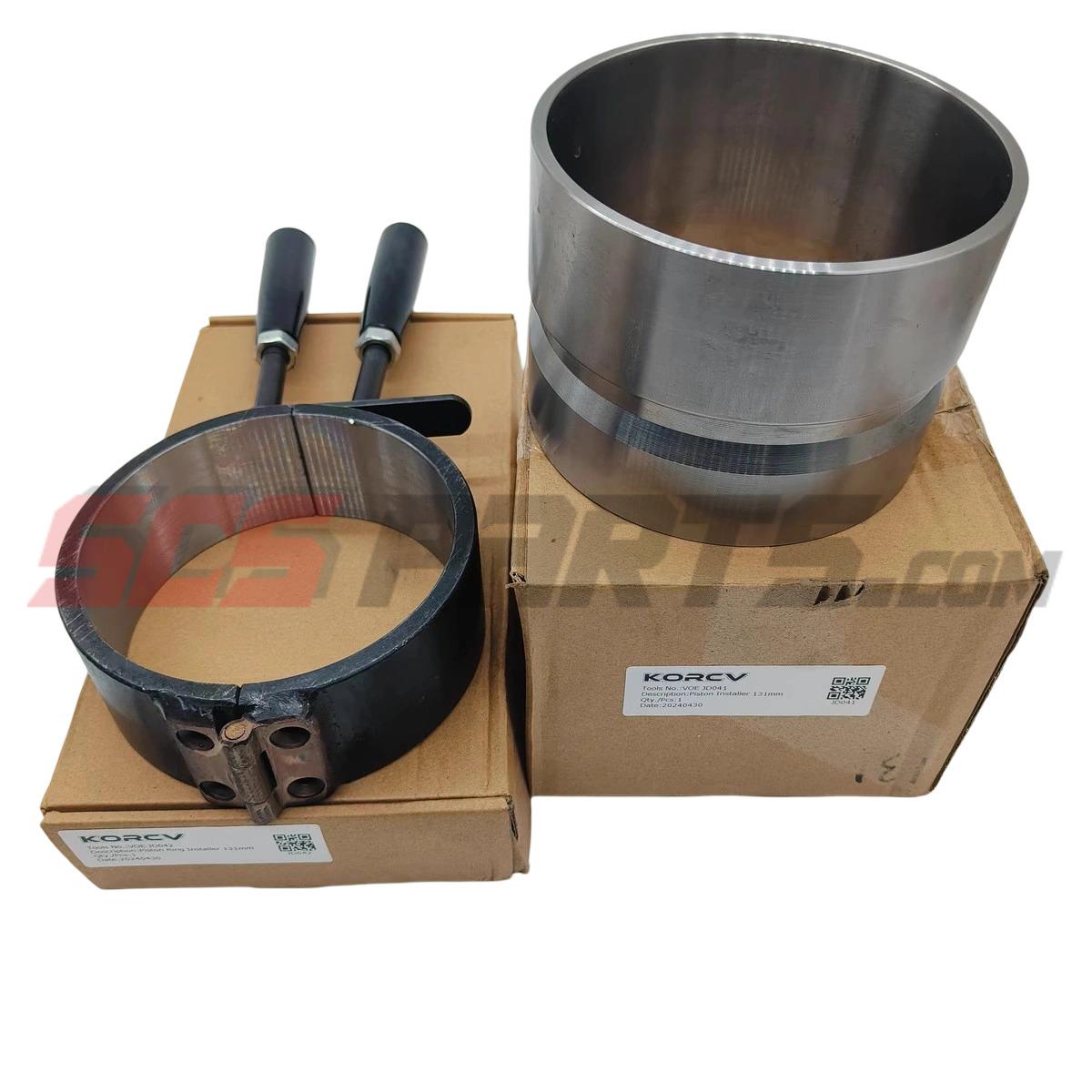 Piston & Ring Compressor Installer Tool VOE JD043 131mm-SCS Parts-Vovlo