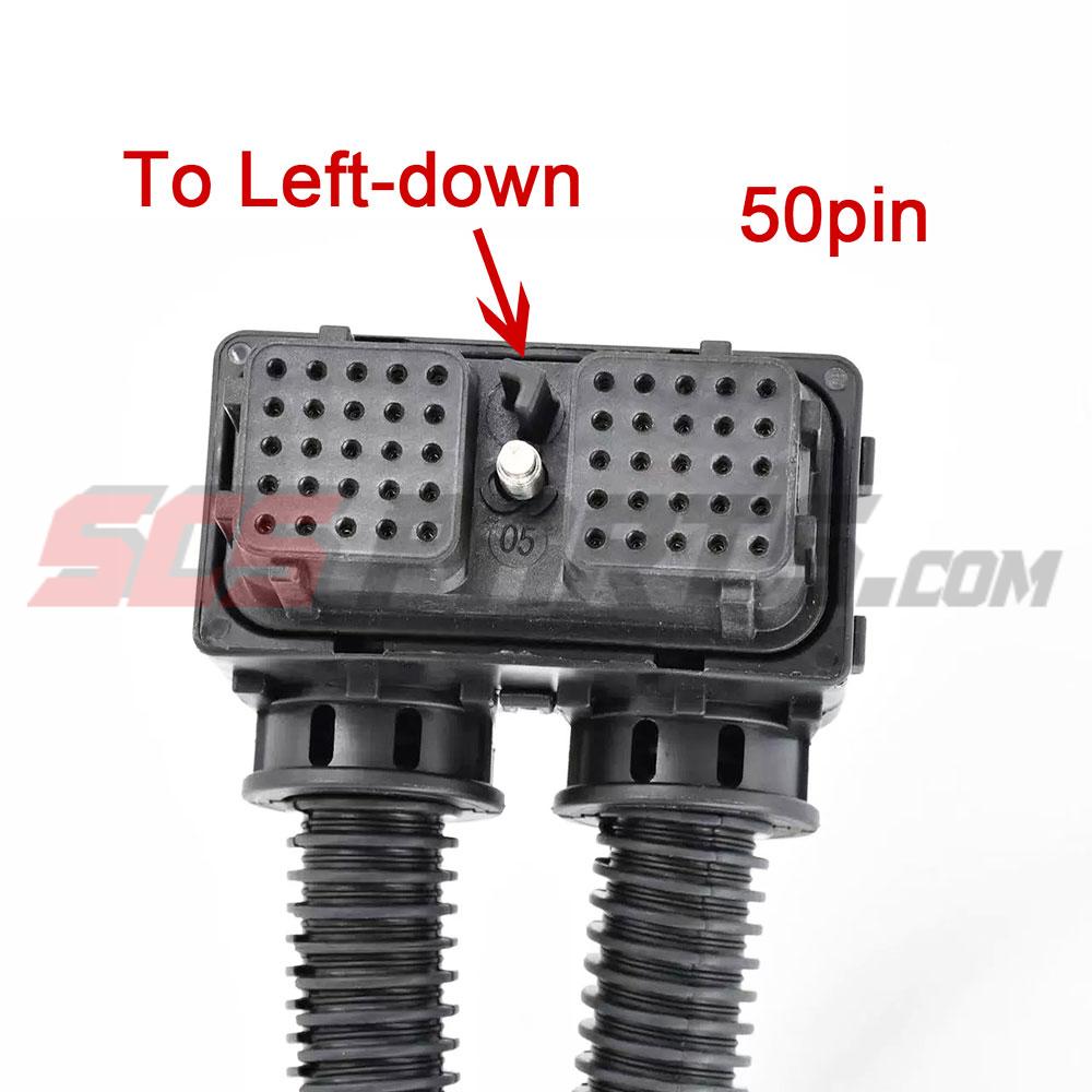 50 Pin ECU ECM Plug Wiring Harness Connector 
