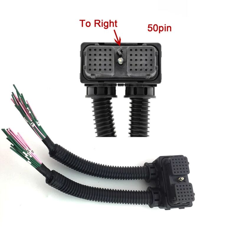 50 way ECU Plug Connectors Wire