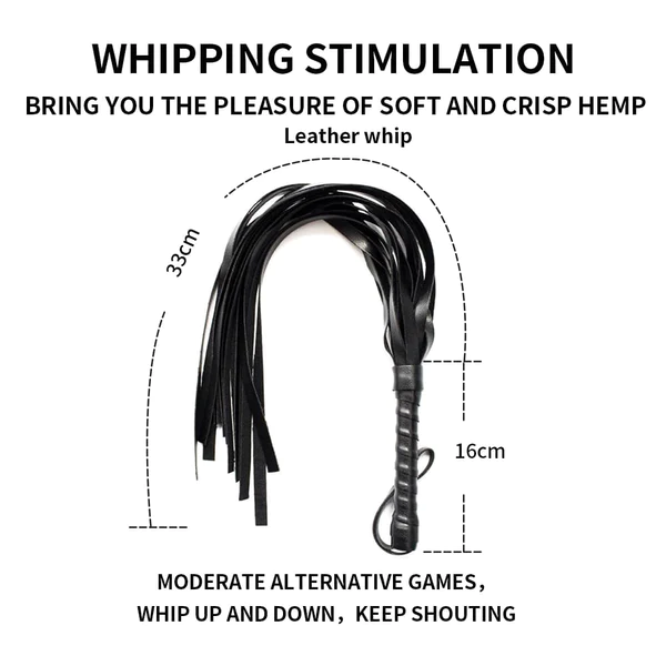 12 pcs set of BDSM Slave Handcuffs Rope Sex Toys💋CRAZY FOR LOVE