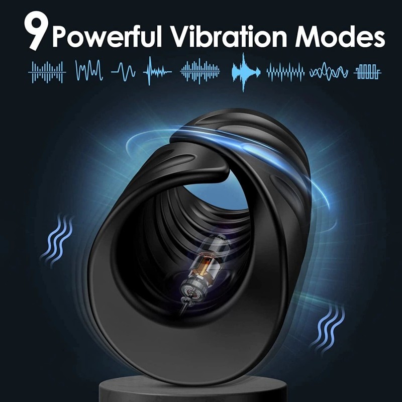 🎁🔥2023 latest hot style low price 💥💥-Vibrating Male Masturbator