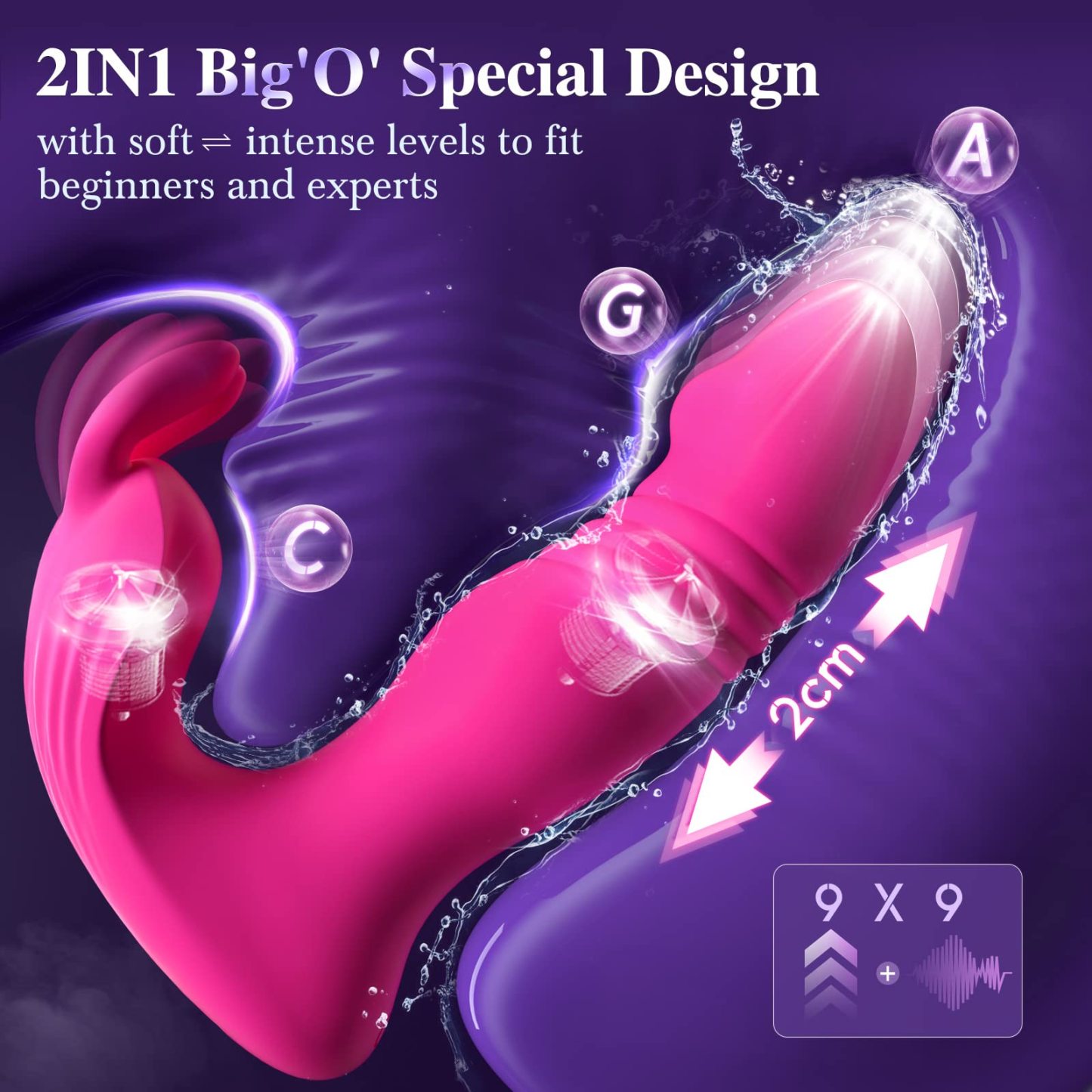 💥August series special release💥- 3IN1 WearableInsertable Vibrator