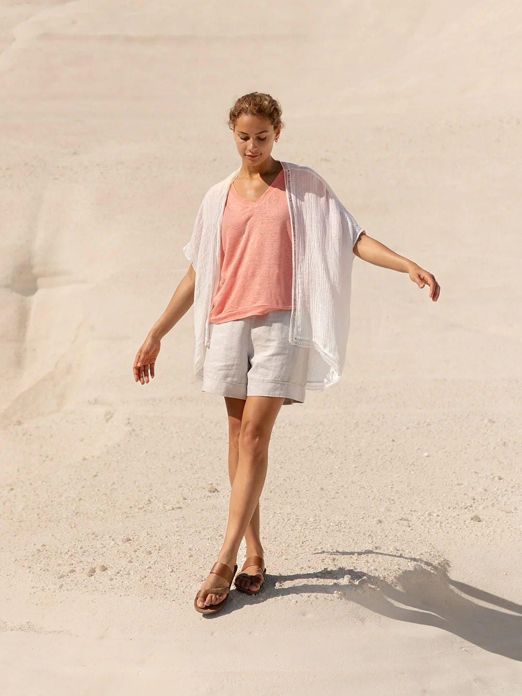 Lightweight Linen Kimono