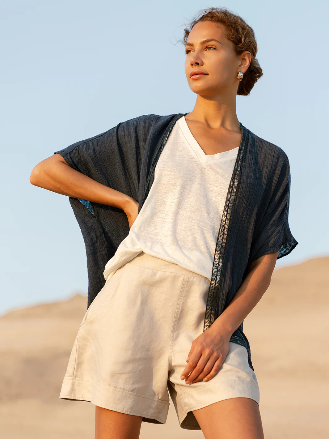 Lightweight Linen Kimono