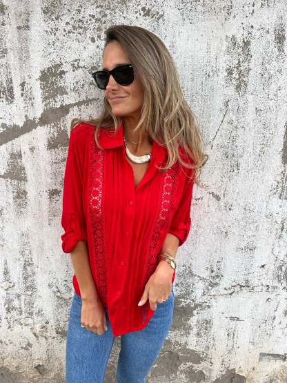 Vintage Style Lace Shirt