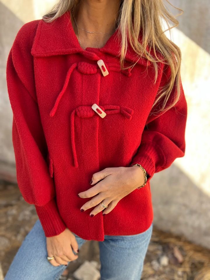 CLEARANCE SALE🔥Cloud-Touch Wool Cardigan