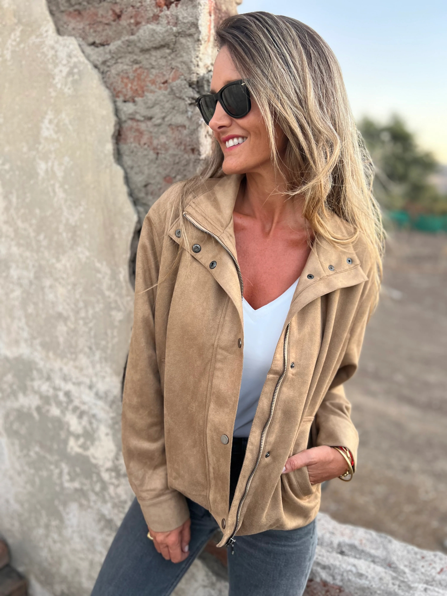 CLEARANCE SALE🔥Classic Suede Jacket