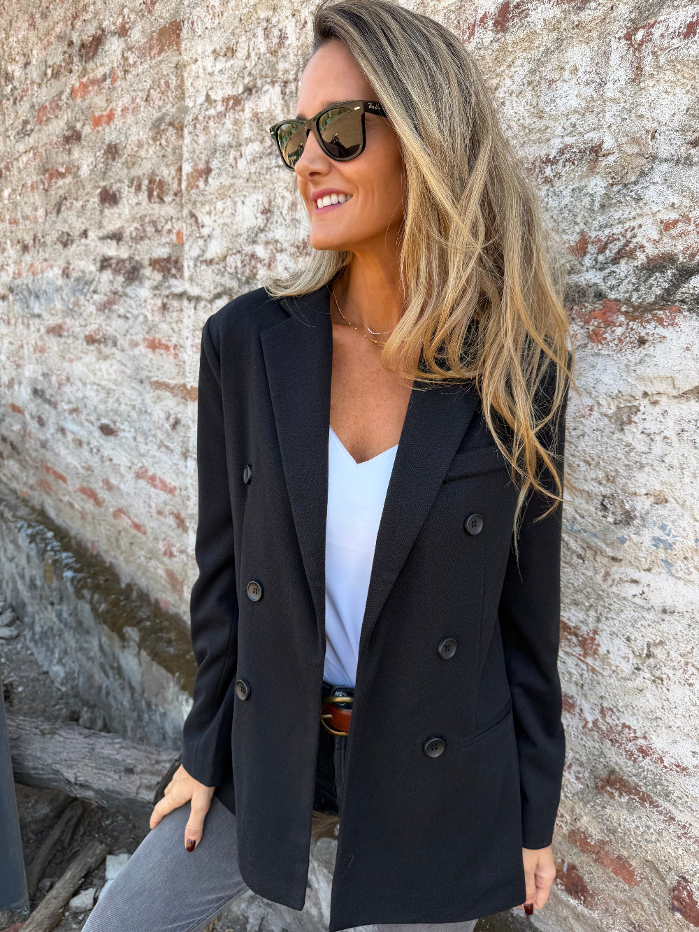 Double Breasted Saville Blazer