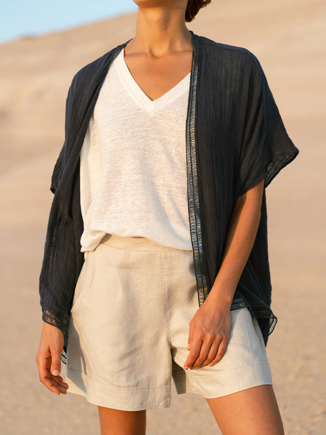 Lightweight Linen Kimono
