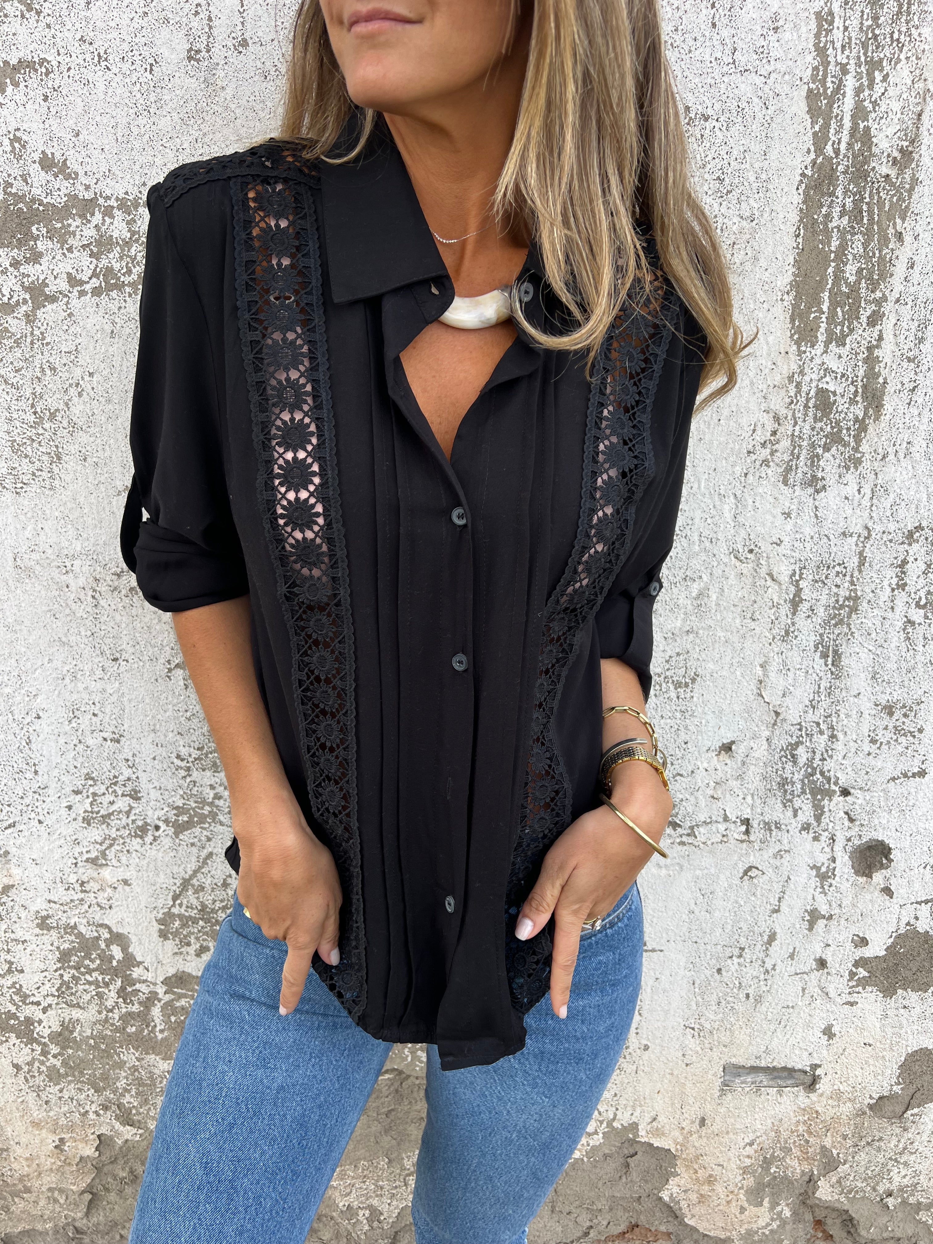 Vintage Style Lace Shirt