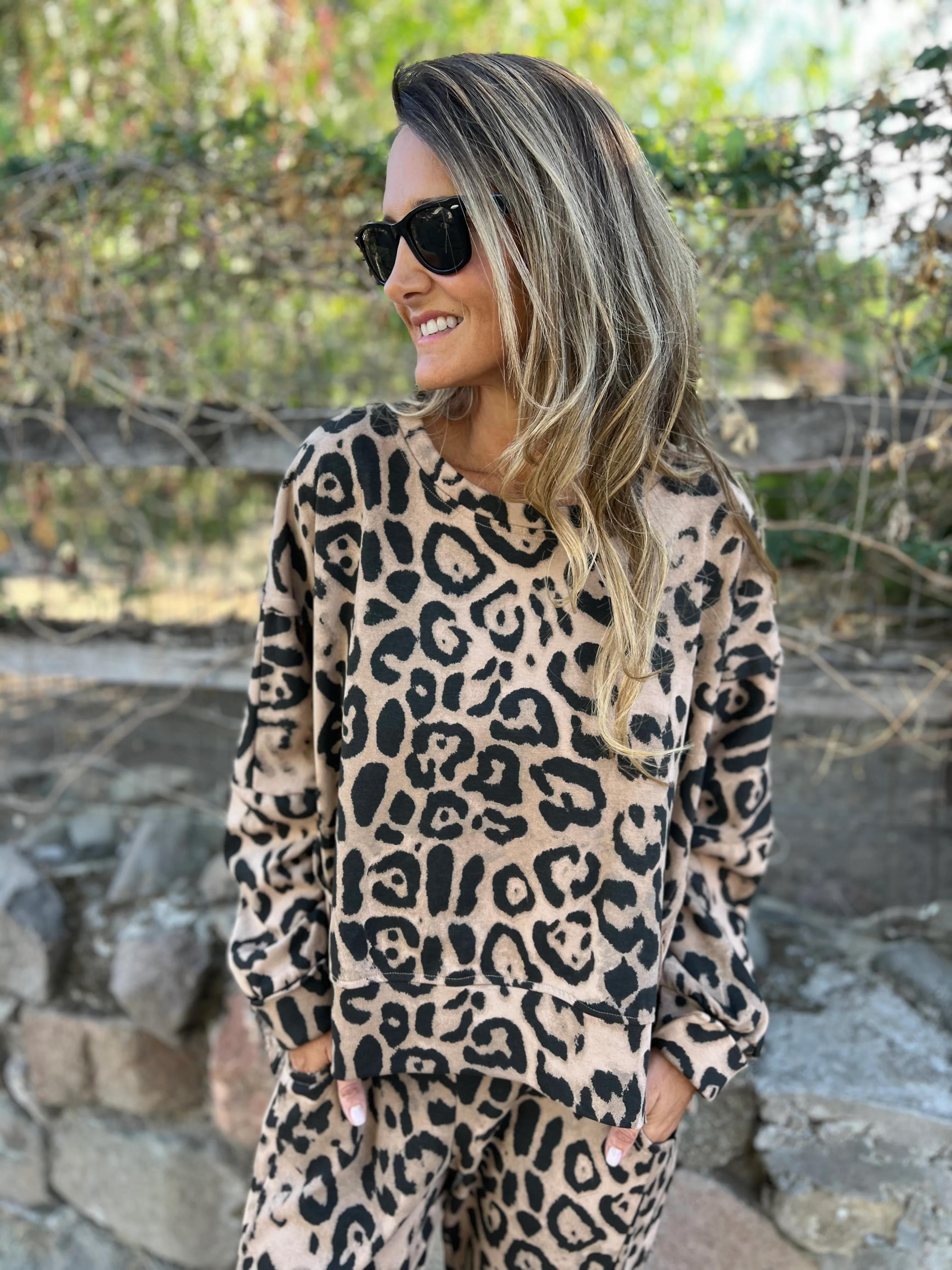 CLEARANCE SALE🔥Animal Print Lounge Set