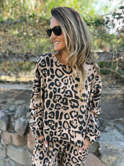 CLEARANCE SALE🔥Animal Print Lounge Set