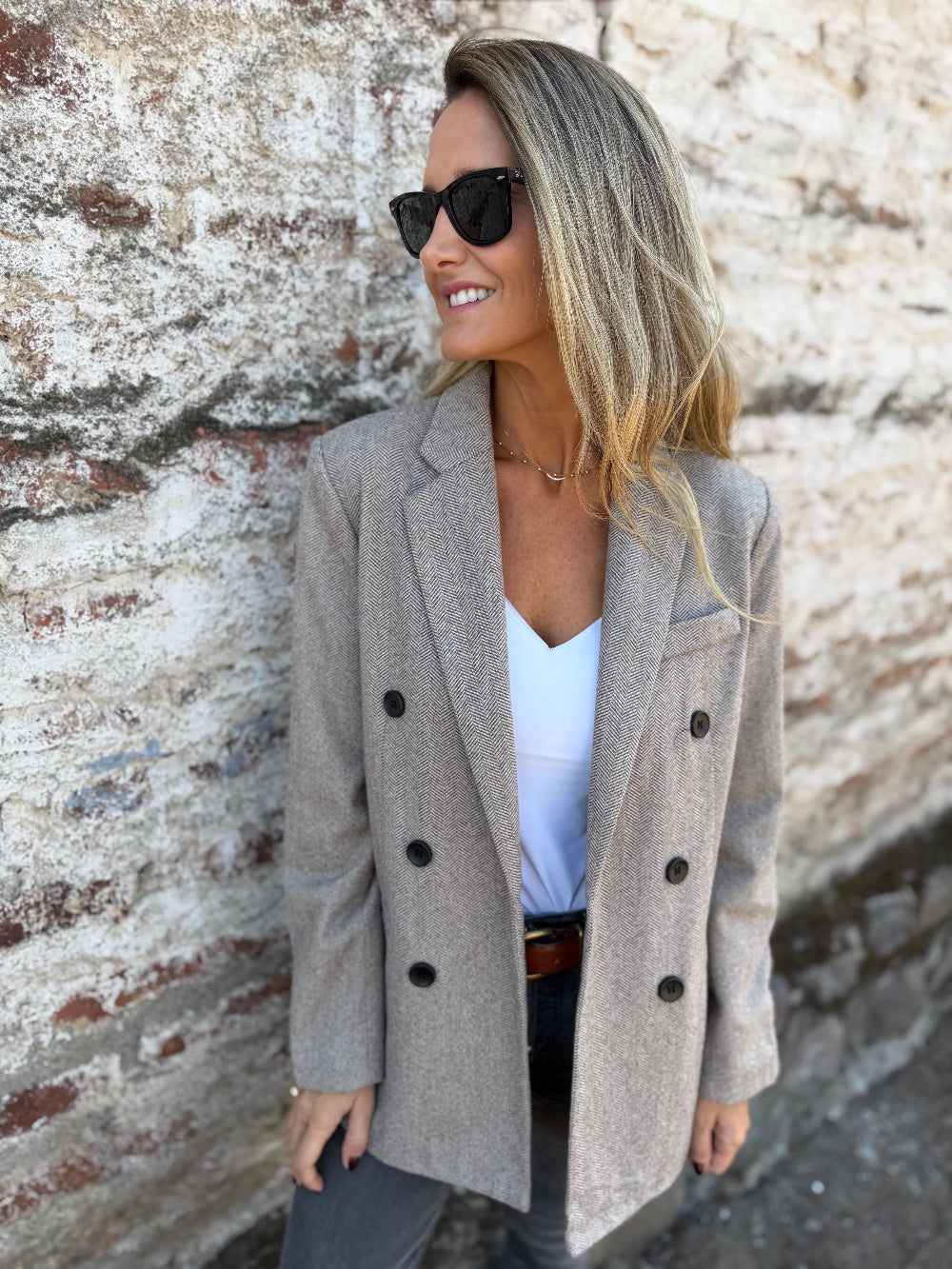 Double Breasted Saville Blazer