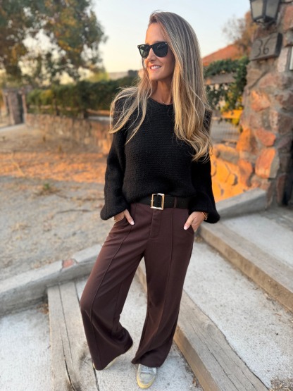 CLEARANCE SALE🔥Stretch Waist Dress Pants with Belt