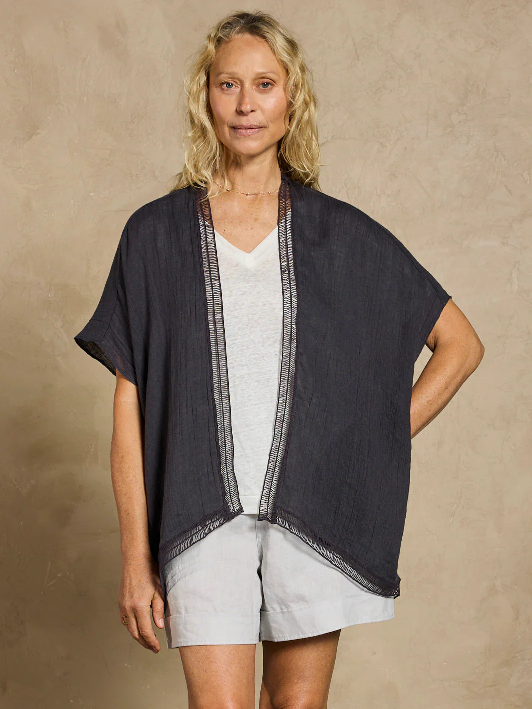 Lightweight Linen Kimono