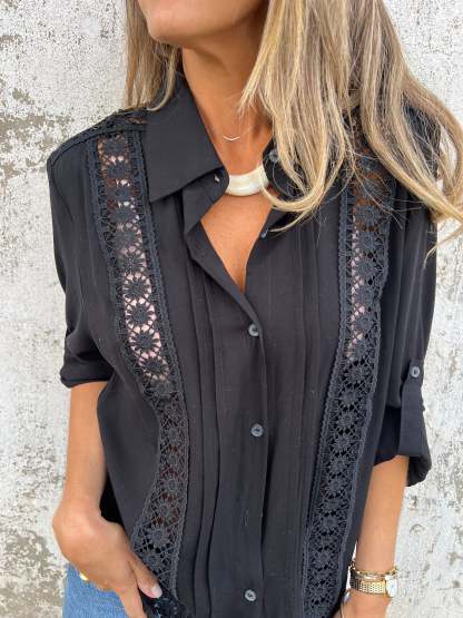 Vintage Style Lace Shirt