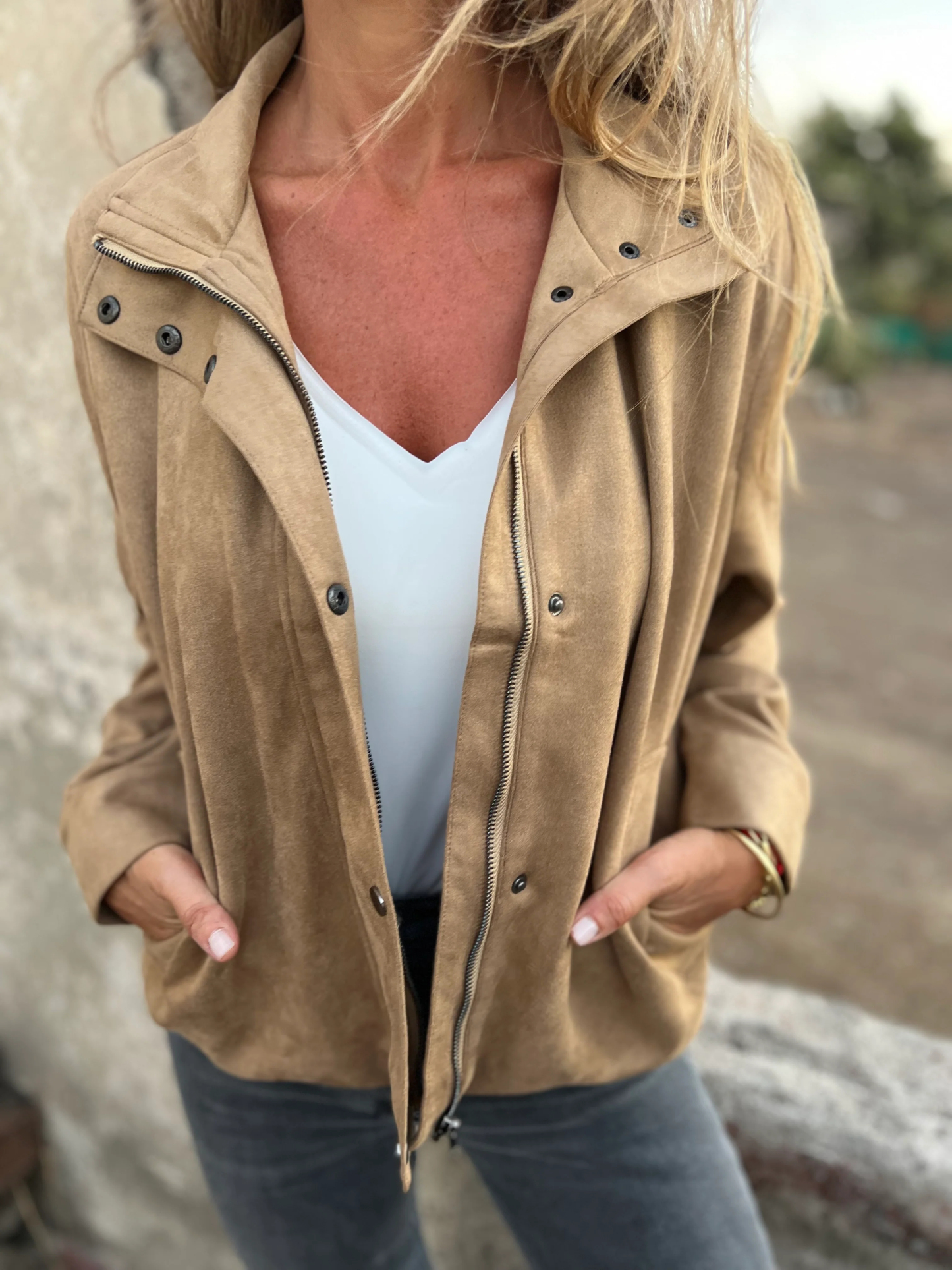 CLEARANCE SALE🔥Classic Suede Jacket