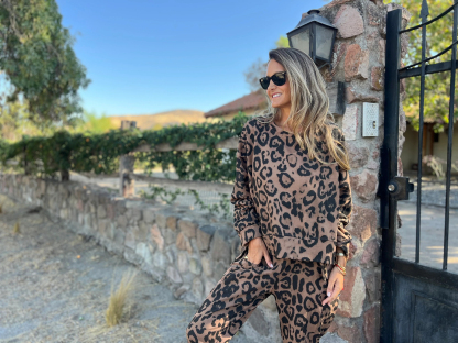 CLEARANCE SALE🔥Animal Print Lounge Set