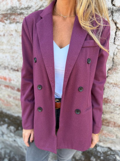Double Breasted Saville Blazer