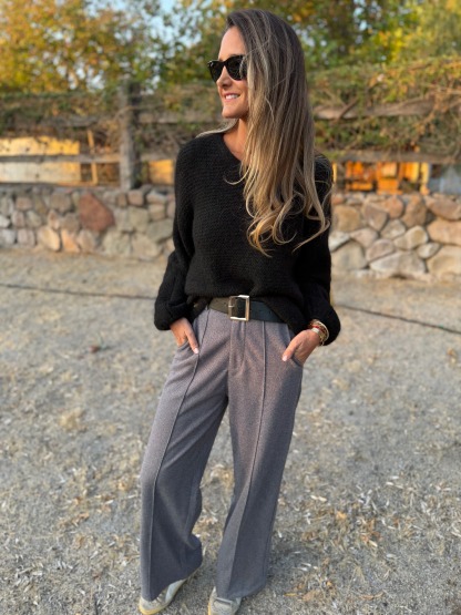 CLEARANCE SALE🔥Stretch Waist Dress Pants with Belt