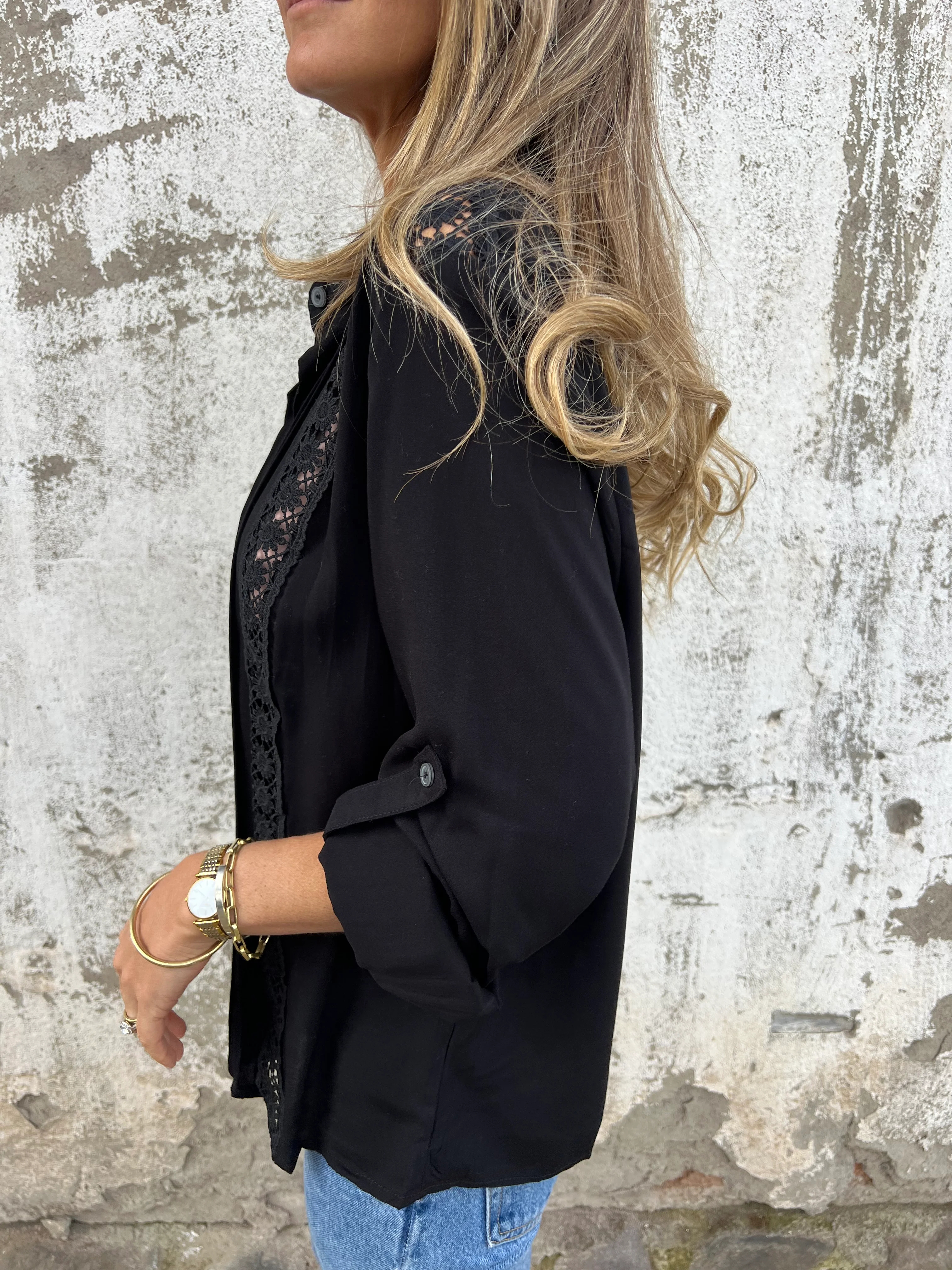 Vintage Style Lace Shirt