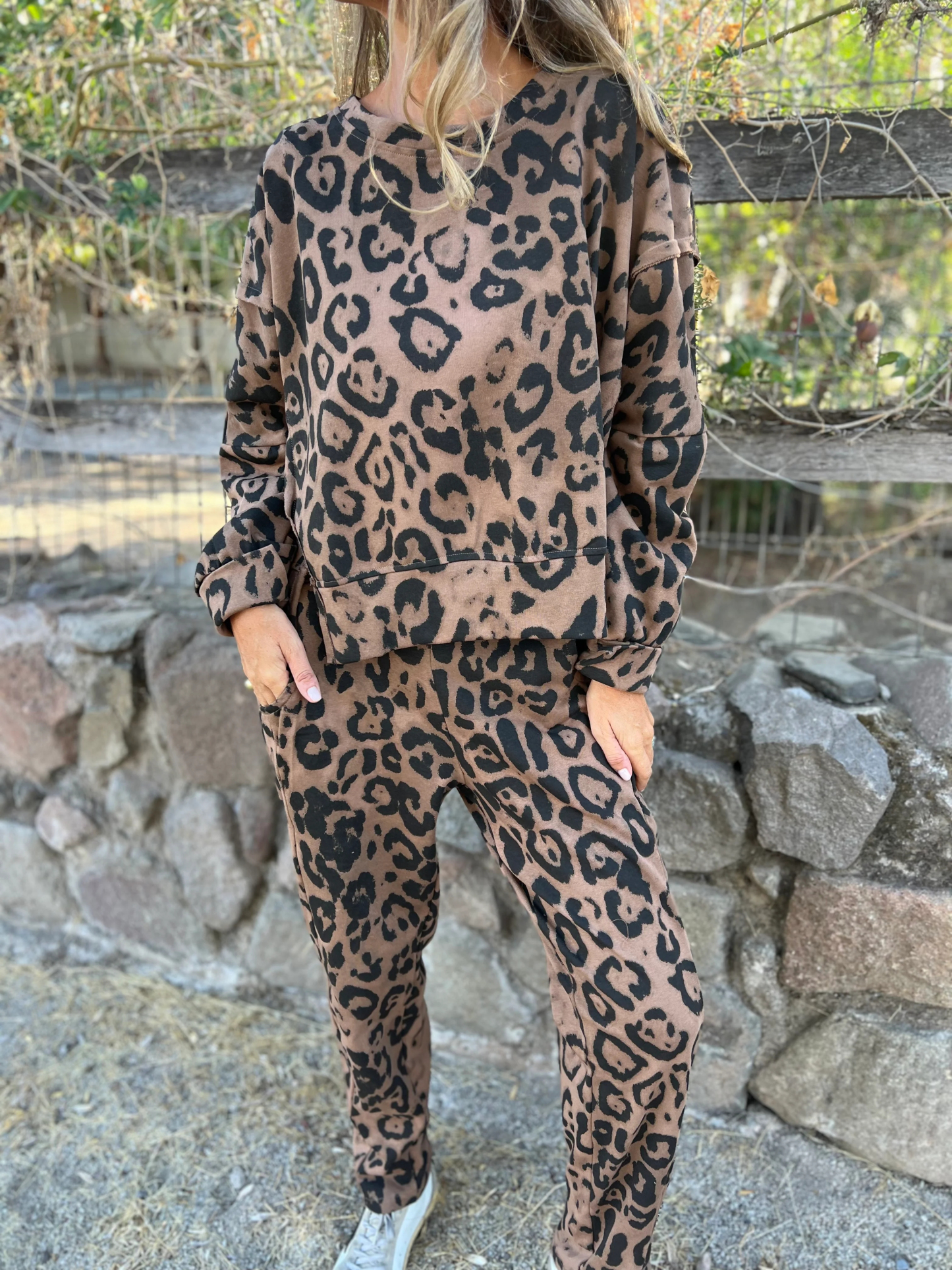 CLEARANCE SALE🔥Animal Print Lounge Set