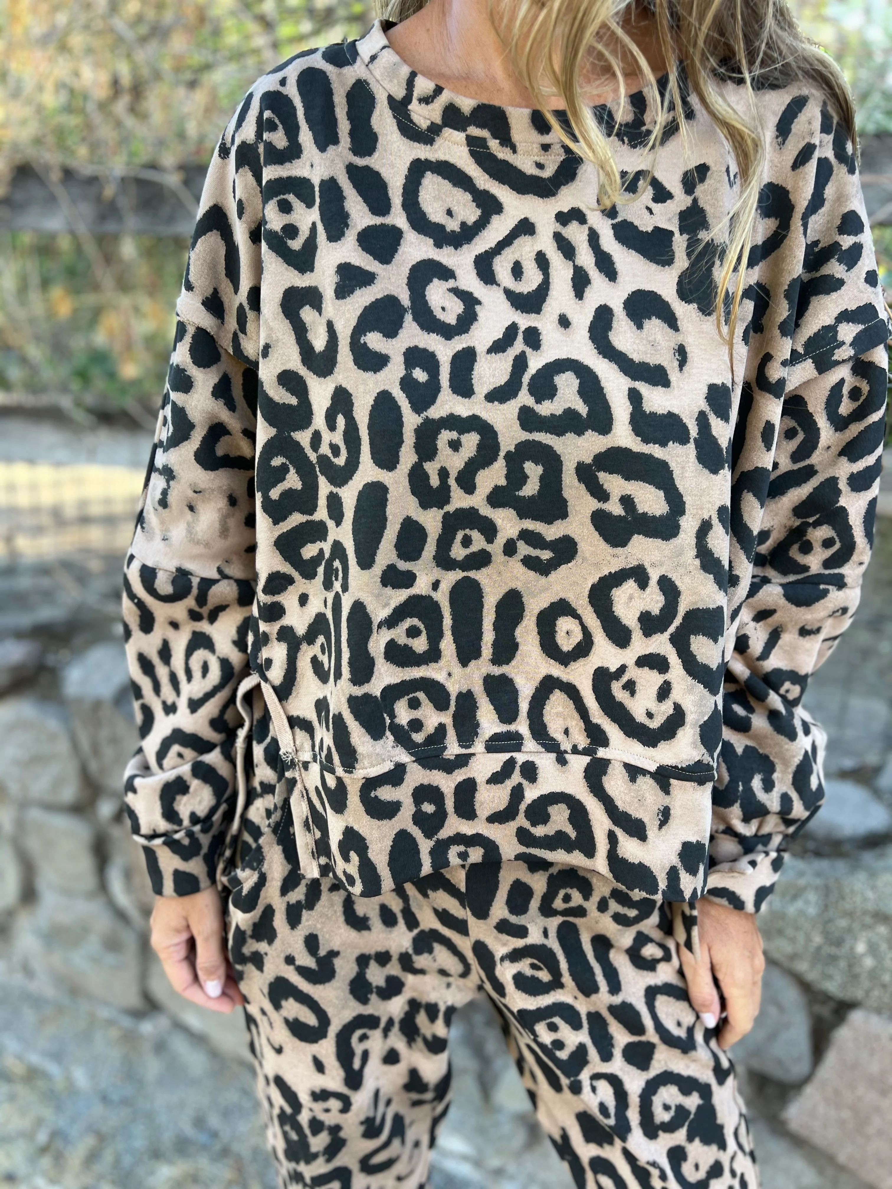 CLEARANCE SALE🔥Animal Print Lounge Set